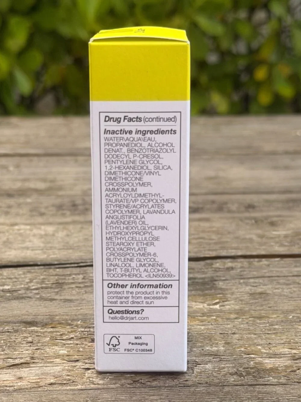 NEW Dr.Jart+ Every Sun Day Sun Fluid Sunscreen SPF 50+ 3.38 fl oz Face & Body